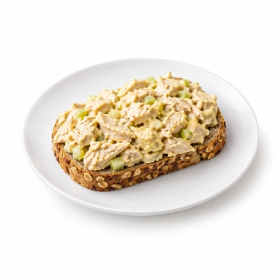 Fit AF Lean Honey-Dijon Chicken Salad on Sprouted Grain