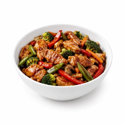 Fit AF Lean Low Carb Teriyaki Turkey Stir Fry