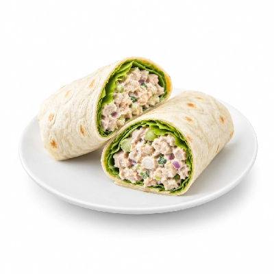 Fit AF Lean Low Carb Wild Albacore Tuna Salad Wrap
