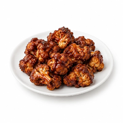 Fit AF Lean Maple BBQ Cauliflower Wings