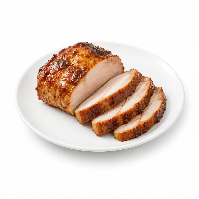 Fit AF Lean Roasted Pork with Maple Mustard Glaze