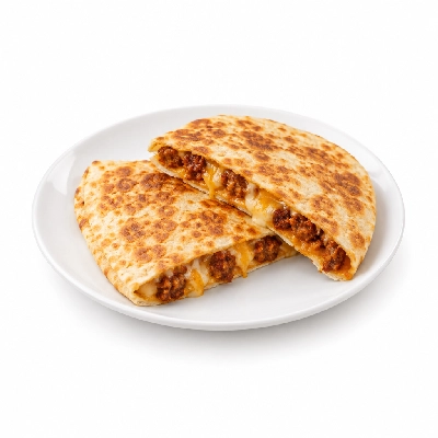 Fit AF Lean Southwest Wild Boar Chorizo Breakfast Quesadilla on Low Carb Tortilla