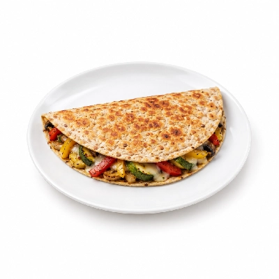 Fit AF Lean Southwestern Veggie Quesadilla on Sprouted Grain