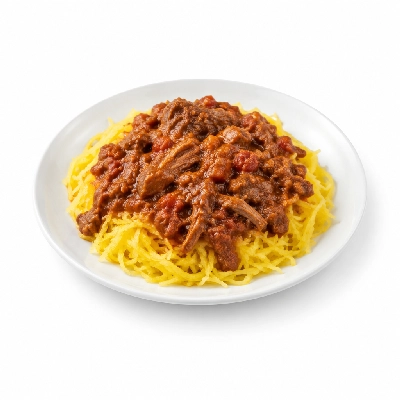 Fit AF Lean Wild Boar Ragu Over Spaghetti Squash