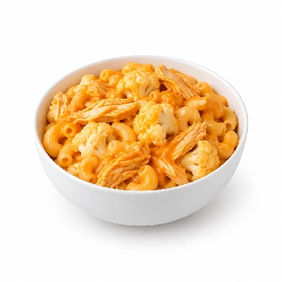 Fit AF Performance Buffalo Chicken Cauliflower Mac & Cheese