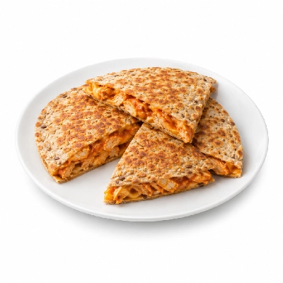 Fit AF Performance Buffalo Chicken Quesadilla on Sprouted Grain