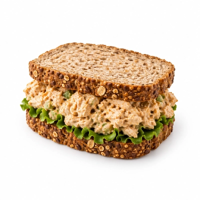 Fit AF Performance Cajun Chicken Salad on Sprouted Grain