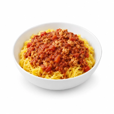 Fit AF Performance Chicken Bolognese with Spaghetti Squash