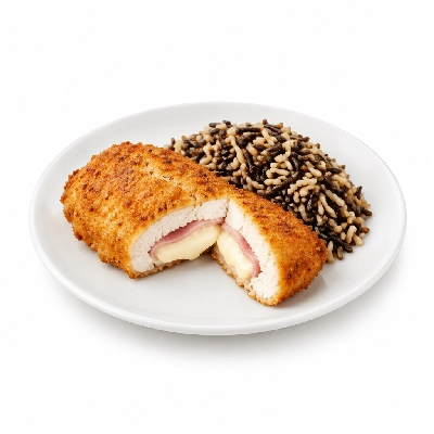 Fit AF Performance Chicken Cordon Bleu with Wild Rice