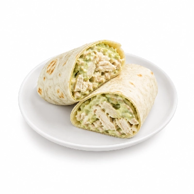 Fit AF Performance Chicken Salad Wrap with Avocado Mayo