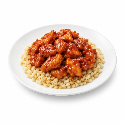 Fit AF Performance Free-Range Red Dragon Chicken Over Fried Cauliflower Rice