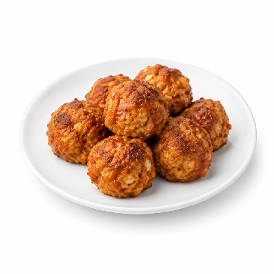 Fit AF Performance Low Carb Buffalo Bleu Chicken Meatballs