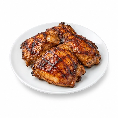 Fit AF Performance Low Carb Grilled BBQ Free-Range Chicken Thighs