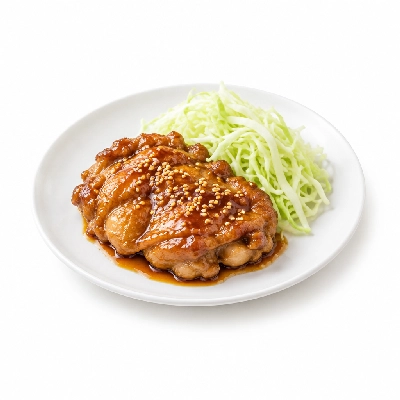 Fit AF Performance Low Carb Honey Soy Chicken Thigh with Sesame-Ginger Cabbage