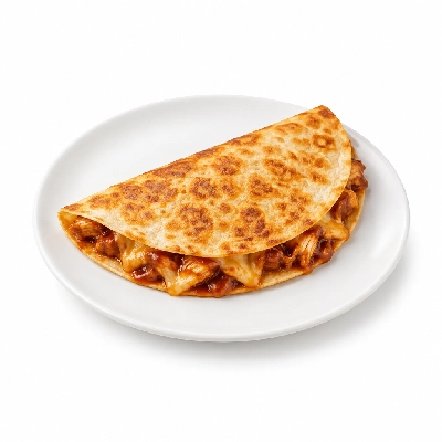 Fit AF Performance Maple Bourbon BBQ Chicken Quesadilla on Sprouted Grain