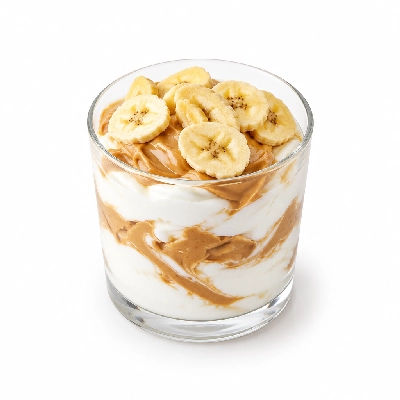 Fit AF Performance Peanut Butter Banana Chip Greek Yogurt Parfait
