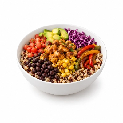Fit AF Performance Quinoa Burrito Bowl