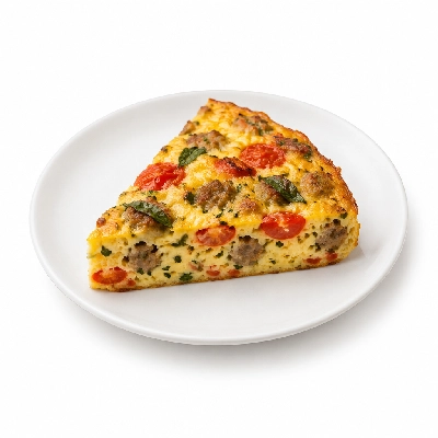 Fit AF Performance Sausage Tomato Basil Frittata