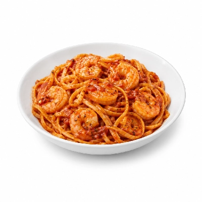 Fit AF Performance Shrimp Fra Diavolo with Protein Pasta