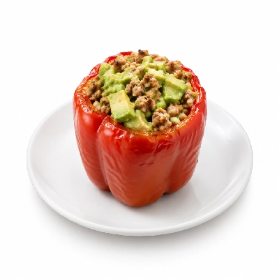 Fit AF Performance Southwestern Turkey Avocado Stuffed Pepper