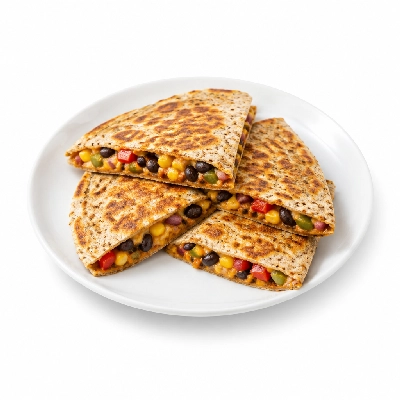 Fit AF Performance Southwestern Veggie Quesadilla on Sprouted Grain