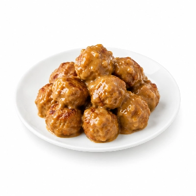Fit AF Performance Thai Meatball Poppers with Peanut Satay