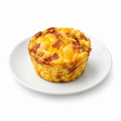 Fit AF Performance Turkey Bacon Cheddar Baked Egg Frittatas