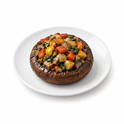 Fit AF Performance Veggie Stuffed Portobello Mushroom