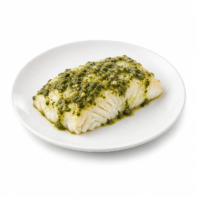 Fit AF Performance Wild Caught Cod with Basil Pesto