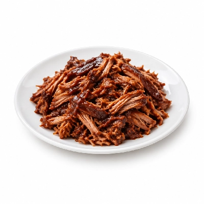 Fit AF Signature BBQ Pulled Pork with Roasted Veggie Maple Bourbon Sauce