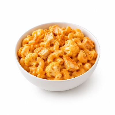 Fit AF Signature Buffalo Chicken Cauliflower Mac & Cheese