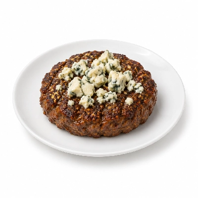 Fit AF Signature Bunless Cajun Black & Bleu Grass-Fed Burger