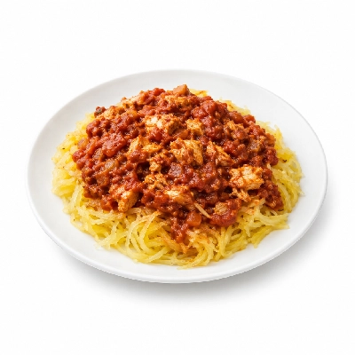 Fit AF Signature Chicken Bolognese with Spaghetti Squash