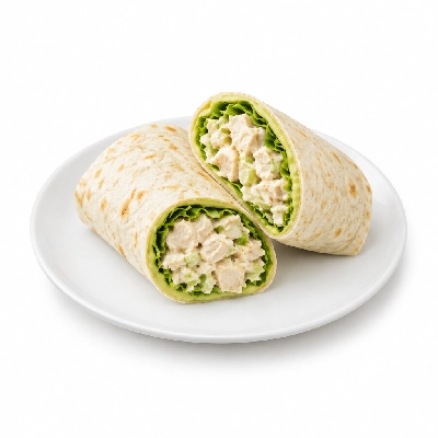 Fit AF Signature Chicken Salad Wrap with Avocado Mayo