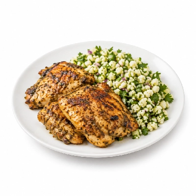 Fit AF Signature Free-Range Greek Chicken with Cauliflower Tabbouleh
