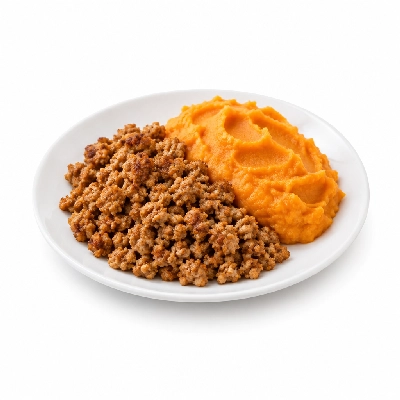 Fit AF Signature Ground Turkey with Mashed Sweet Potatoes