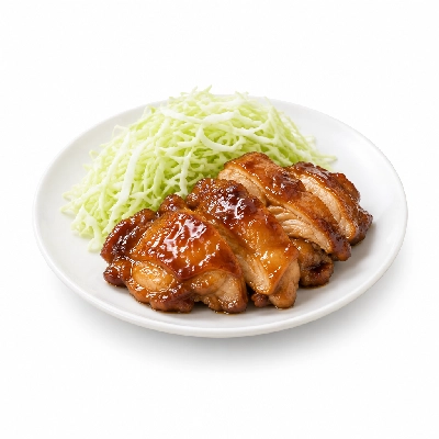 Fit AF Signature Honey Soy Chicken Thigh with Sesame-Ginger Cabbage