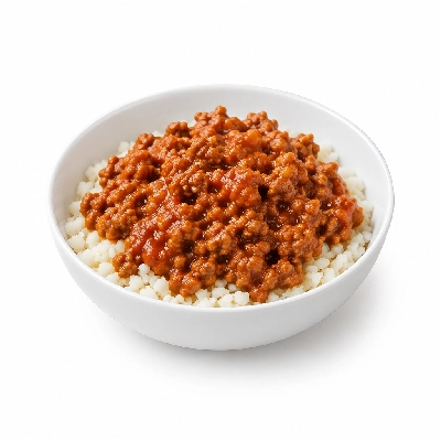 Fit AF Signature Korean Turkey Bowl Over Cauliflower Rice