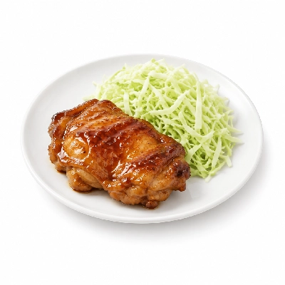Fit AF Signature Low Carb Honey Soy Chicken Thigh with Sesame-Ginger Cabbage