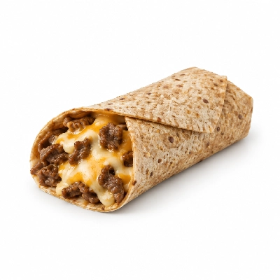 Fit AF Signature Philly Cheesesteak Wrap on Sprouted Grain