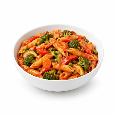 Fit AF Signature Protein Pasta Primavera with Red Sauce