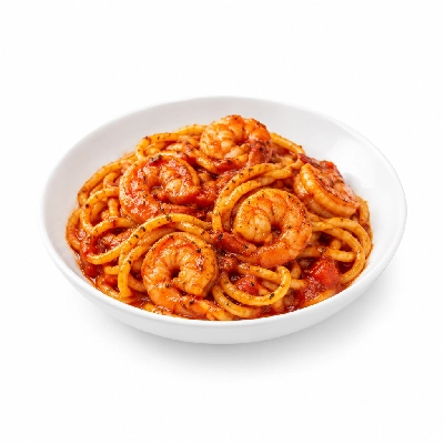 Fit AF Signature Shrimp Fra Diavolo with Protein Pasta
