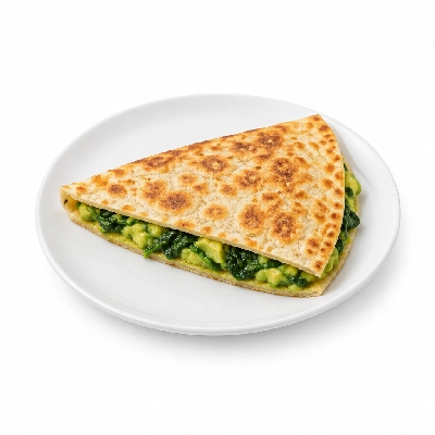 Fit AF Signature Smashed Avocado & Spinach Breakfast Quesadilla on Low Carb Tortilla