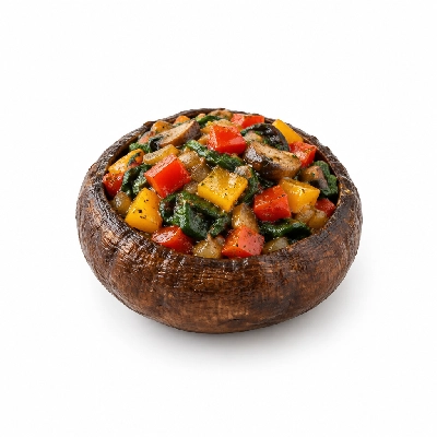 Fit AF Signature Veggie Stuffed Portobello Mushroom