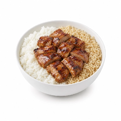Flame Broiler Bowl Half & Half