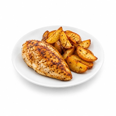 Food 4 Fitness American Texan Style Potato with Roasted Chicken Breast 350g