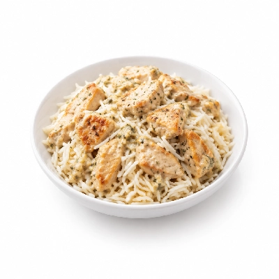 Food 4 Fitness Braised Chicken Lemon Garlic Yoghurt Stir Fry Basmati Rice 450g