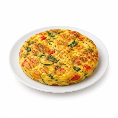 Food 4 Fitness High Protein Breakfast Seasonal Vegetable Egg Frittata 250g