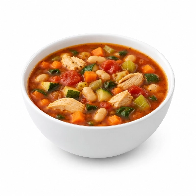 Food 4 Fitness Italian Minestrone Soup with Chicken 250g