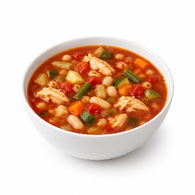 Food 4 Fitness Italian Minestrone Soup with Chicken 350g